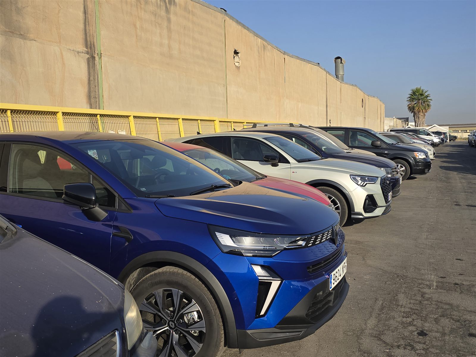 Veh&iacute;culos en las instalaciones de SP Parking
