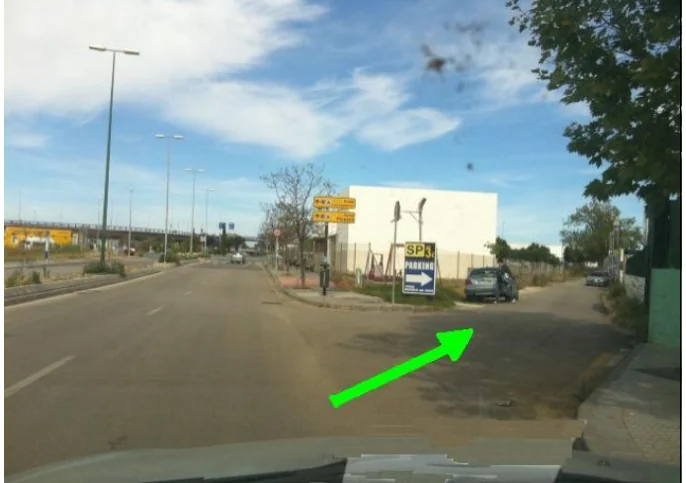 Paso 17: Gire a la derecha hacia la entrada