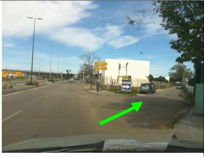 Paso 13: Gire a la derecha hacia la entrada