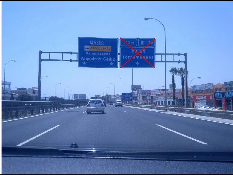 Paso 8: Siga por la MA-20 hacia Benalm&aacute;dena